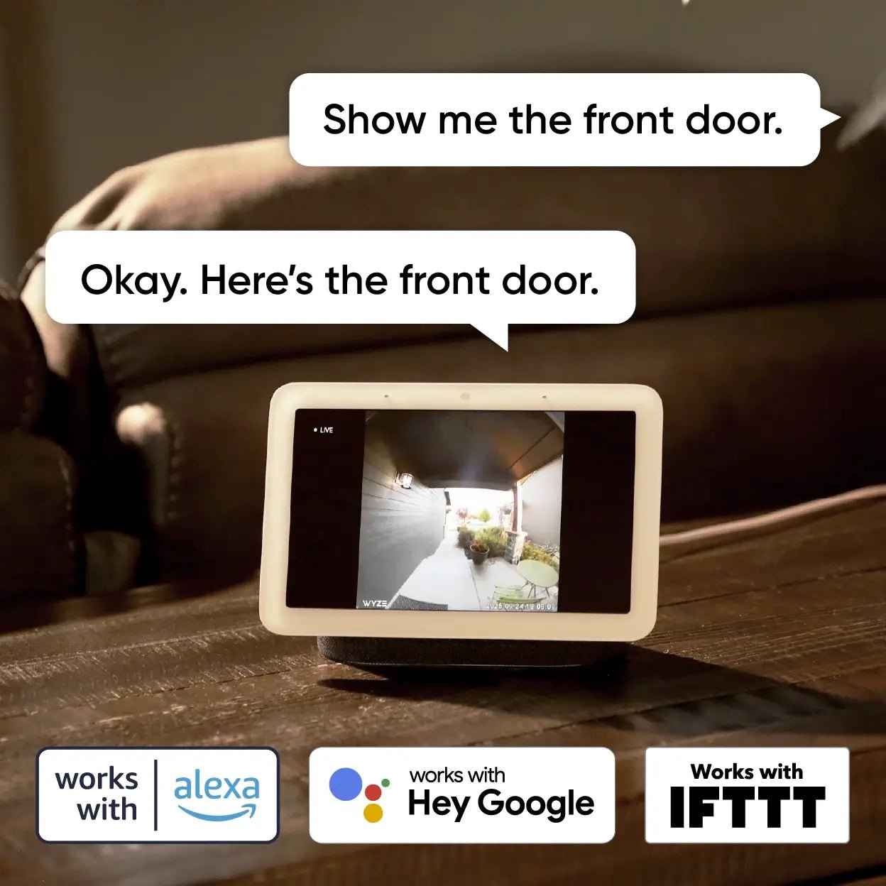 Battery Video Doorbell + Palm Lock - Wyze Labs, Inc.