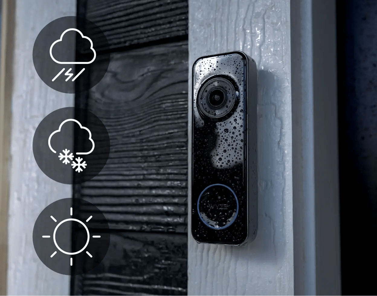 Battery Video Doorbell + Palm Lock - Wyze Labs, Inc.