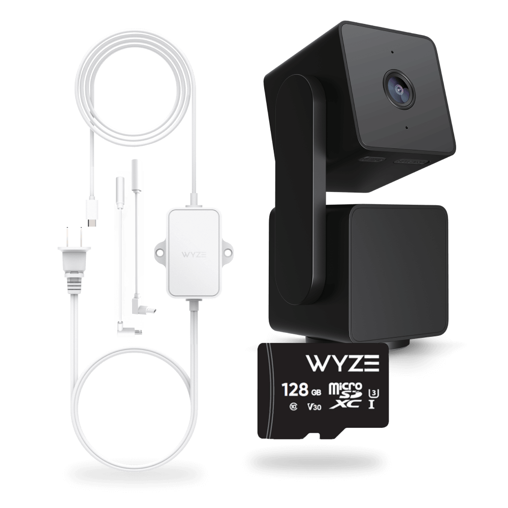 Pan v3 Outdoor Bundle SVB - CPANV3_BK - OPAV3 - MSD128C10 - Wyze Labs, Inc.