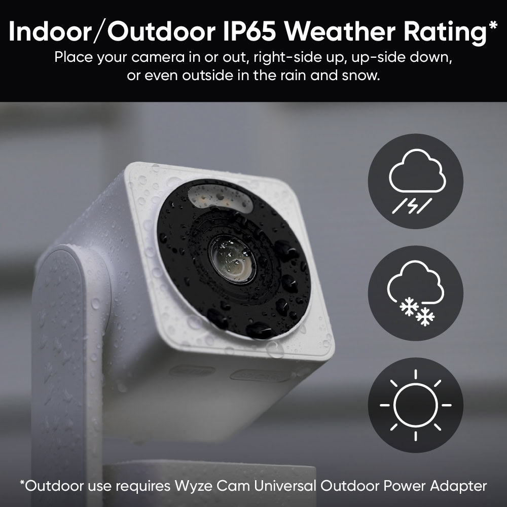 Pan v4 Outdoor Bundle SVB - CPAN4_WH - CUOPA - Wyze Labs, Inc.