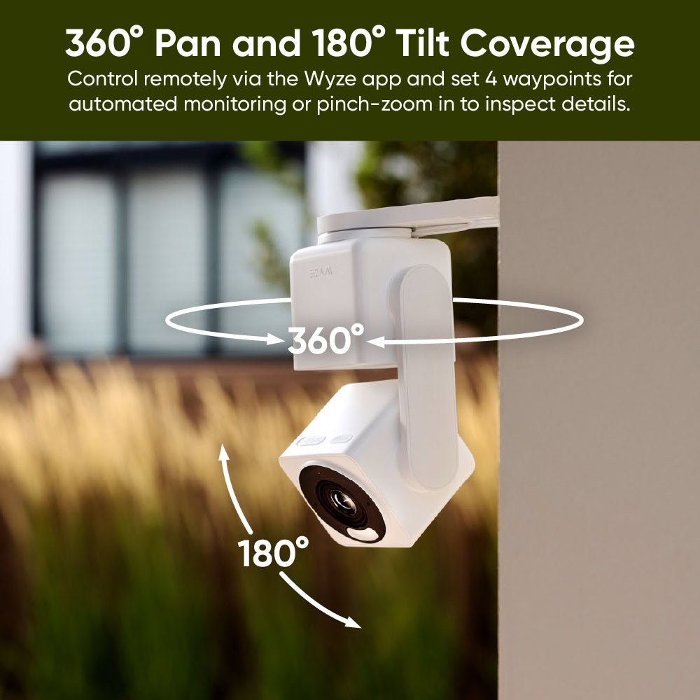Pan v4 Outdoor Bundle SVB - CPAN4_WH - CUOPA - Wyze Labs, Inc.