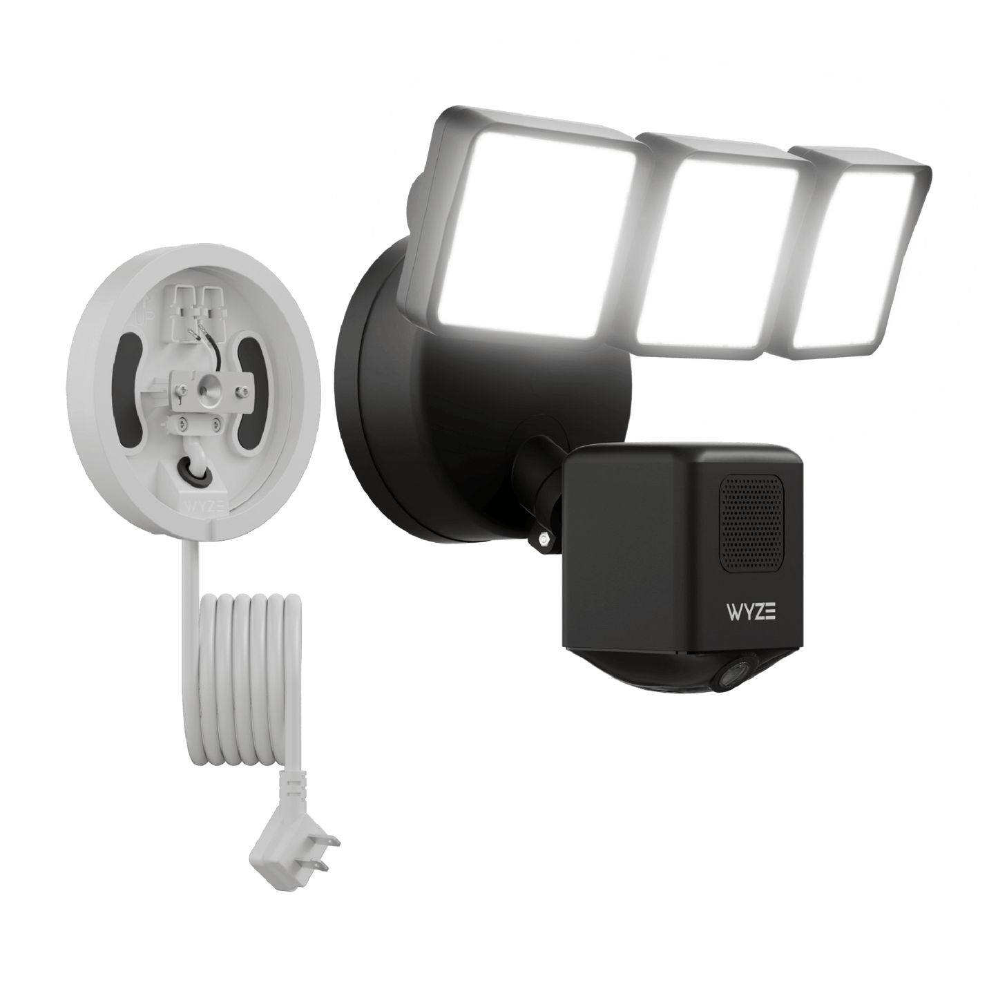 Wyze Cam Floodlight Pro + Plug - In Mount SVB - CFLPBL - FLPIMWH - Wyze Labs, Inc.