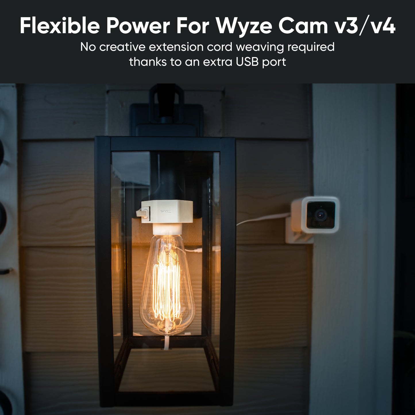 Wyze Lamp Socket PVB - LS1 - C4WH - Wyze Labs, Inc.