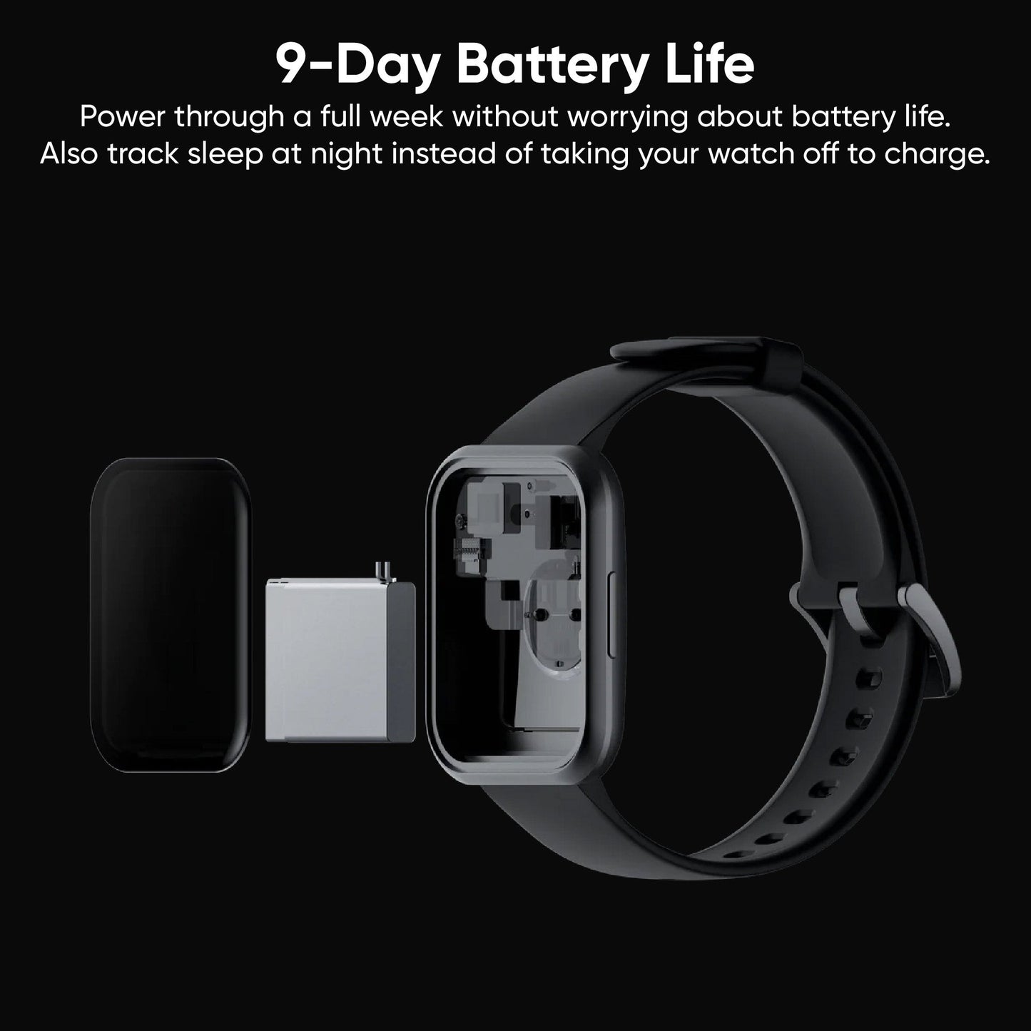 Wyze Watch 47c WW3 - BLACK - Wyze Labs, Inc.