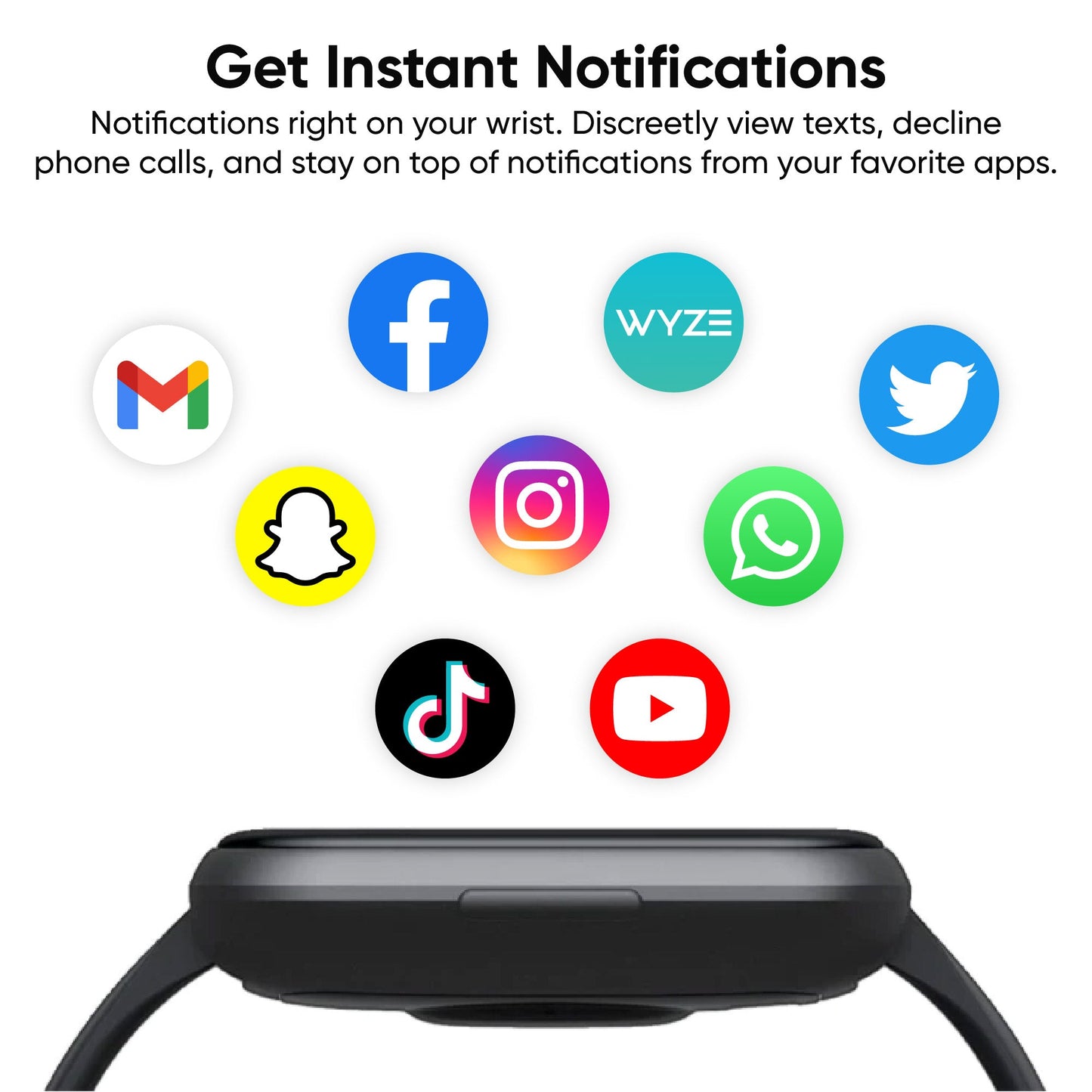 Wyze Watch 47c WW3 - BLACK - Wyze Labs, Inc.