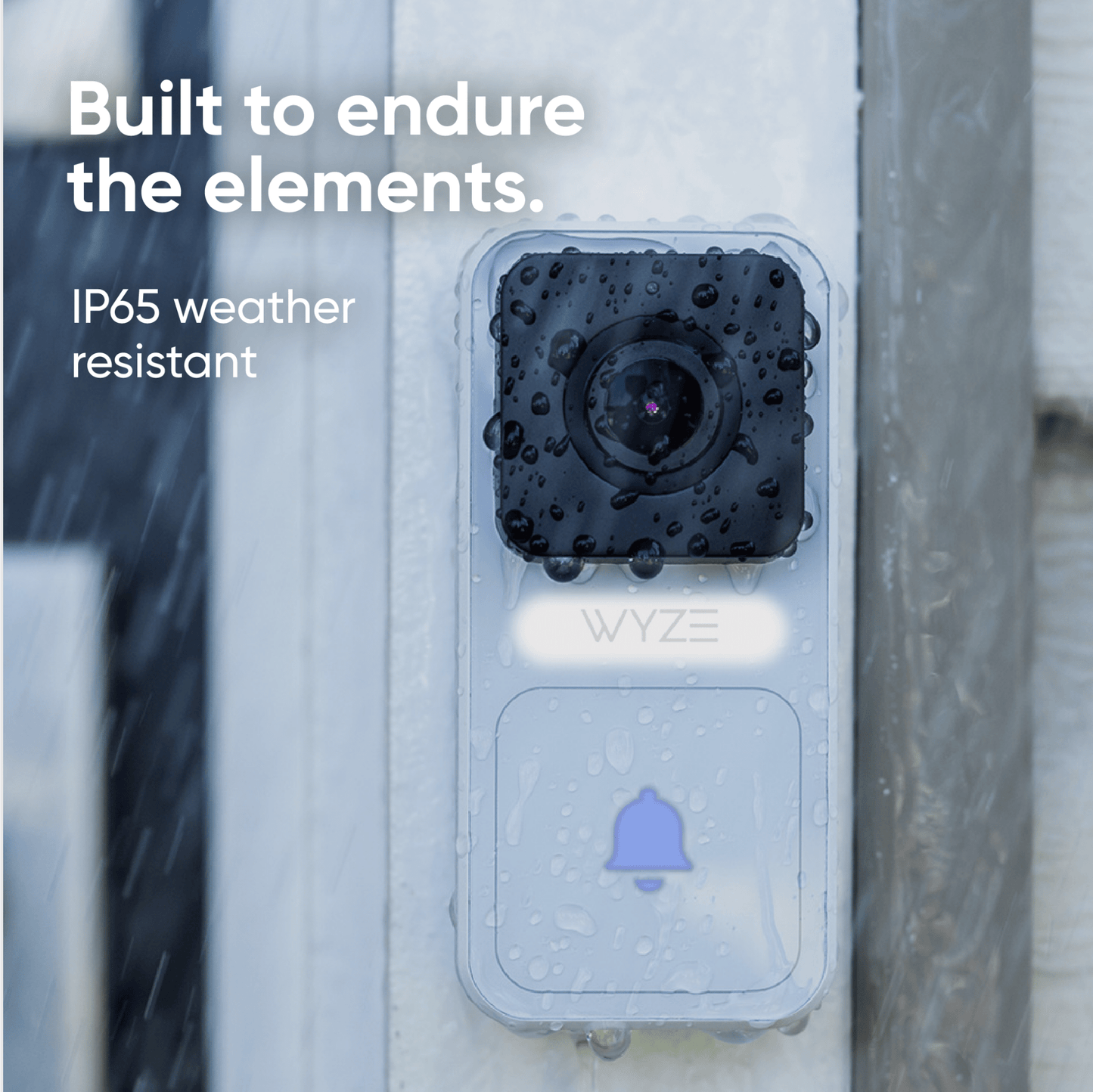(Refurbished) Wyze Video Doorbell (Wired) WVDB1WC1 - RF - Wyze Labs, Inc.