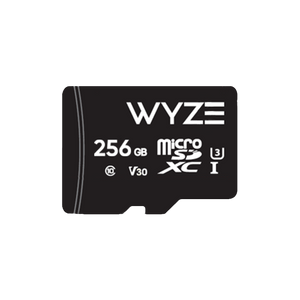 2664x1512 black and white microSD card for Wyze Cams.