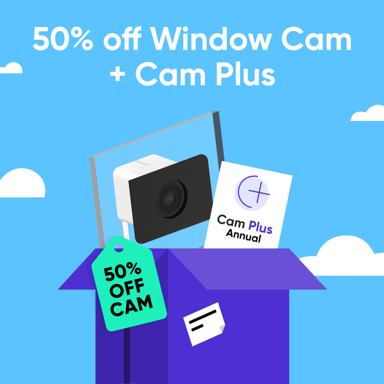 Get Window Cam for 50% off when bundled with Cam Plus.