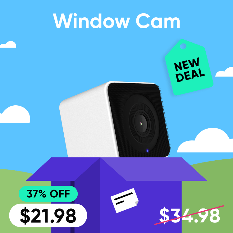 Save 37% on Window Cam. Shop this new deal for $21.98.