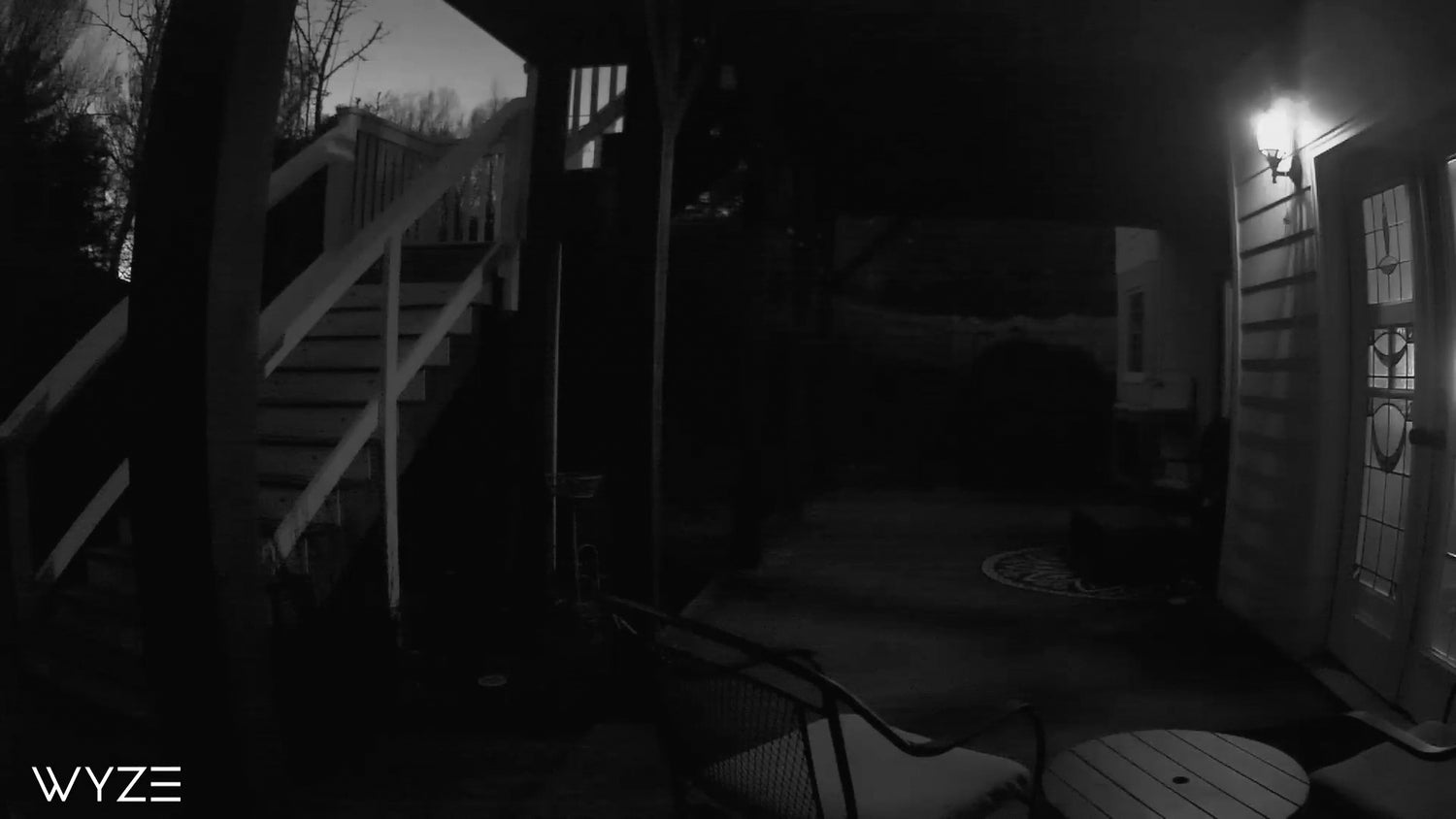 Wyze Cam Outdoor v2 in a cozy indoor lifestyle setting