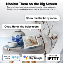 Surveillez votre bébé avec le kit Baby Monitoring Plus.