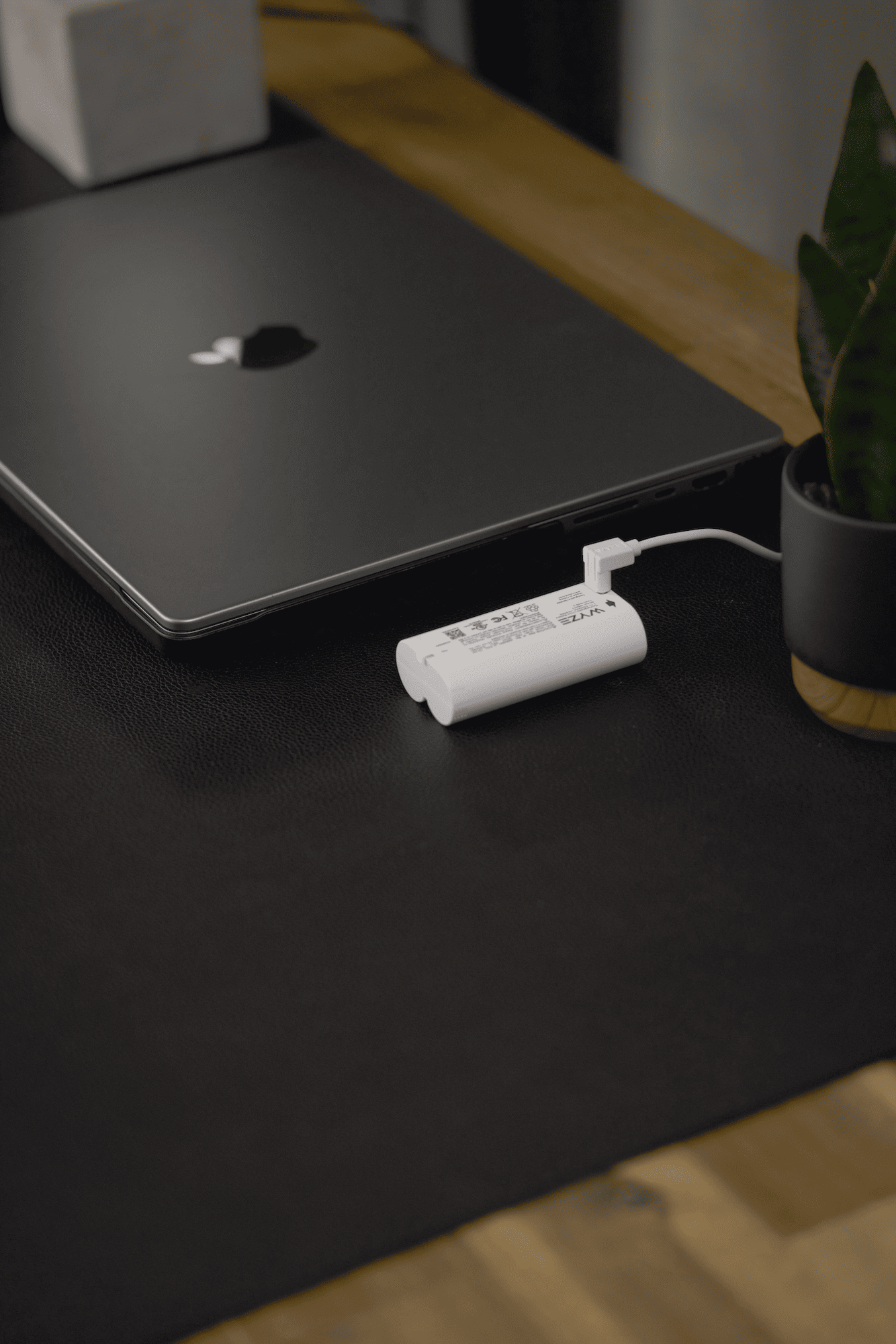Removable Battery Pack For Wyze Cam Pro – Replacement Power Source, White