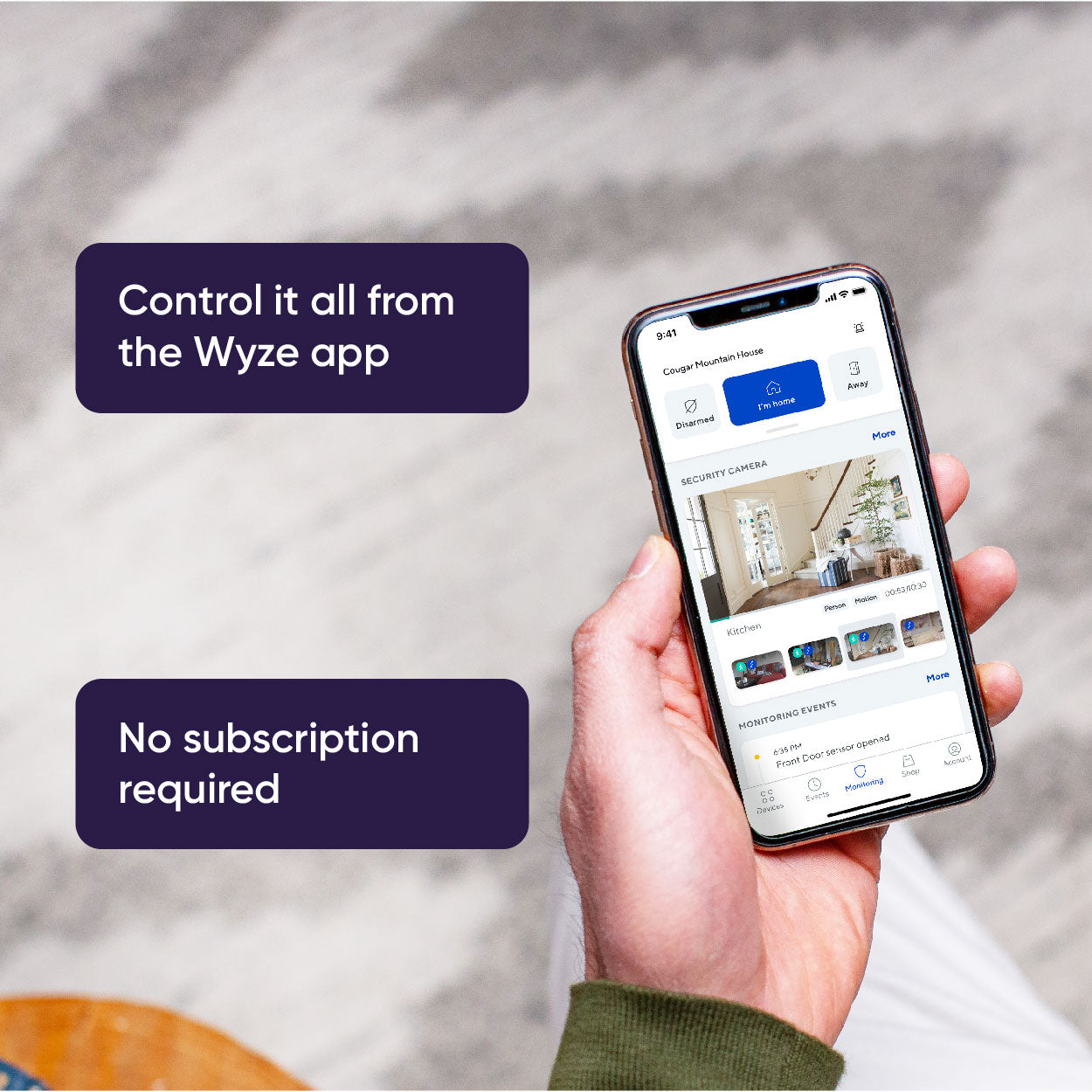 Wyze app control lifestyle