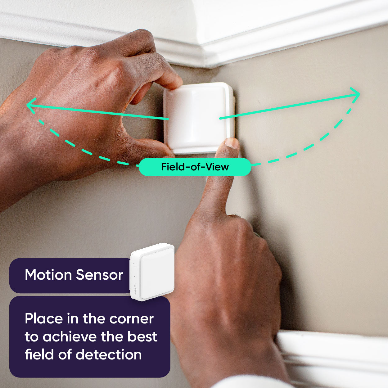 Wyze Motion Sensor in a real home