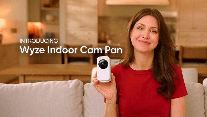 Cargar video: Learn more about Wyze Indoor Cam Pan.