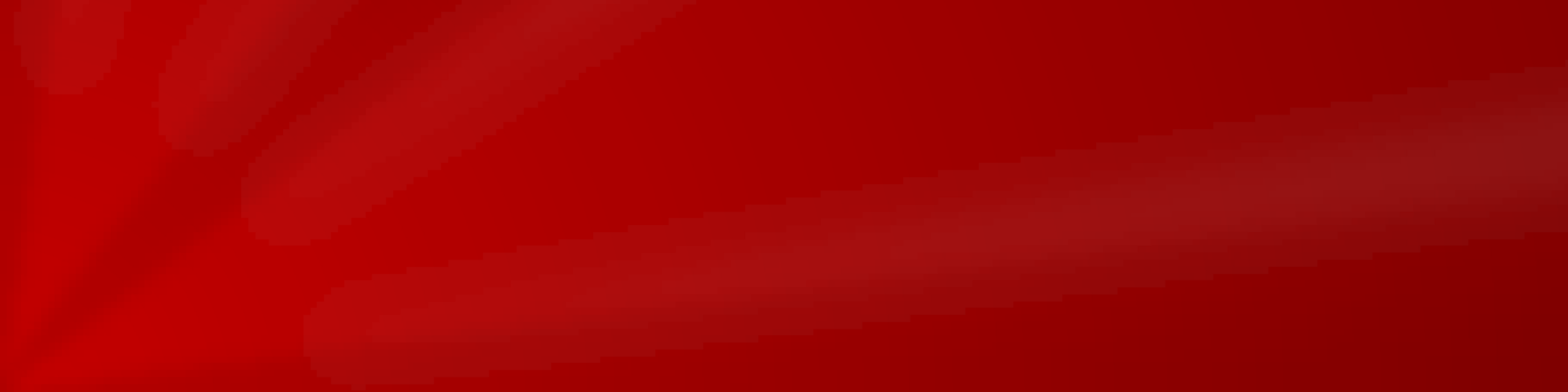 A red background with a white border.