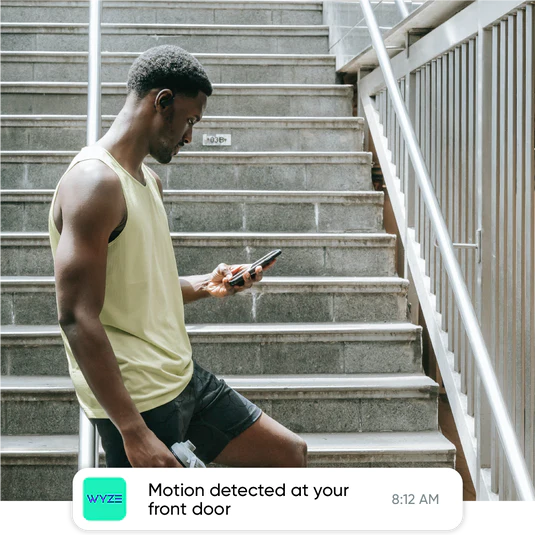 Motion detection notification 