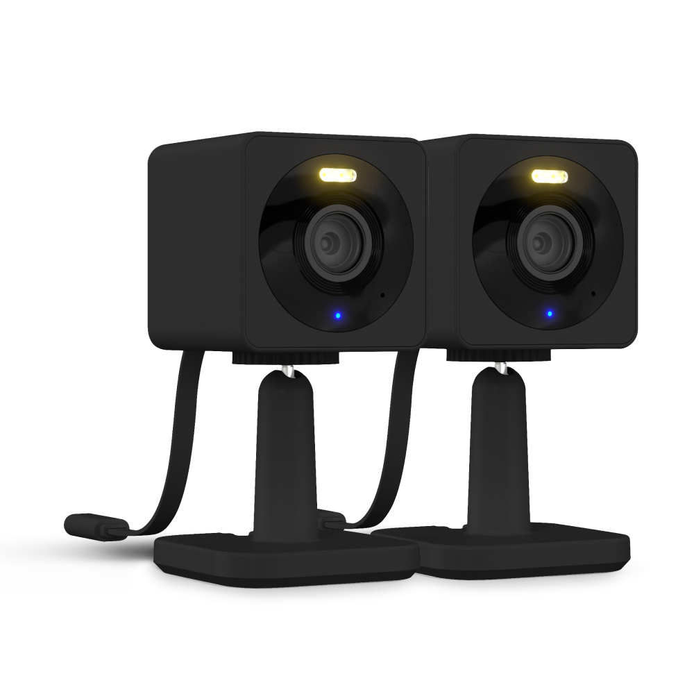 2 Wyze Cam OG in black