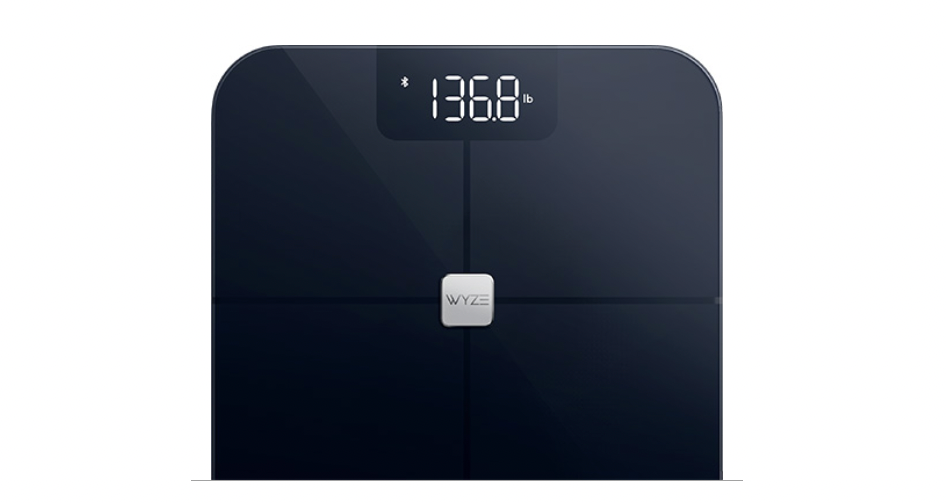 Wyze Smart Scale x for Body Weight, Digital Bathroom Scale for BMI, Body, Black