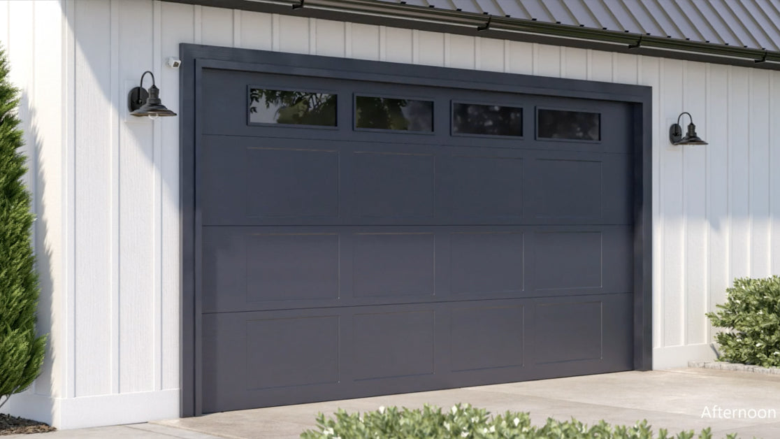 Cargar video: Timelapse of floodlight attached to the garage with dusk-to-dawn automation enabled.