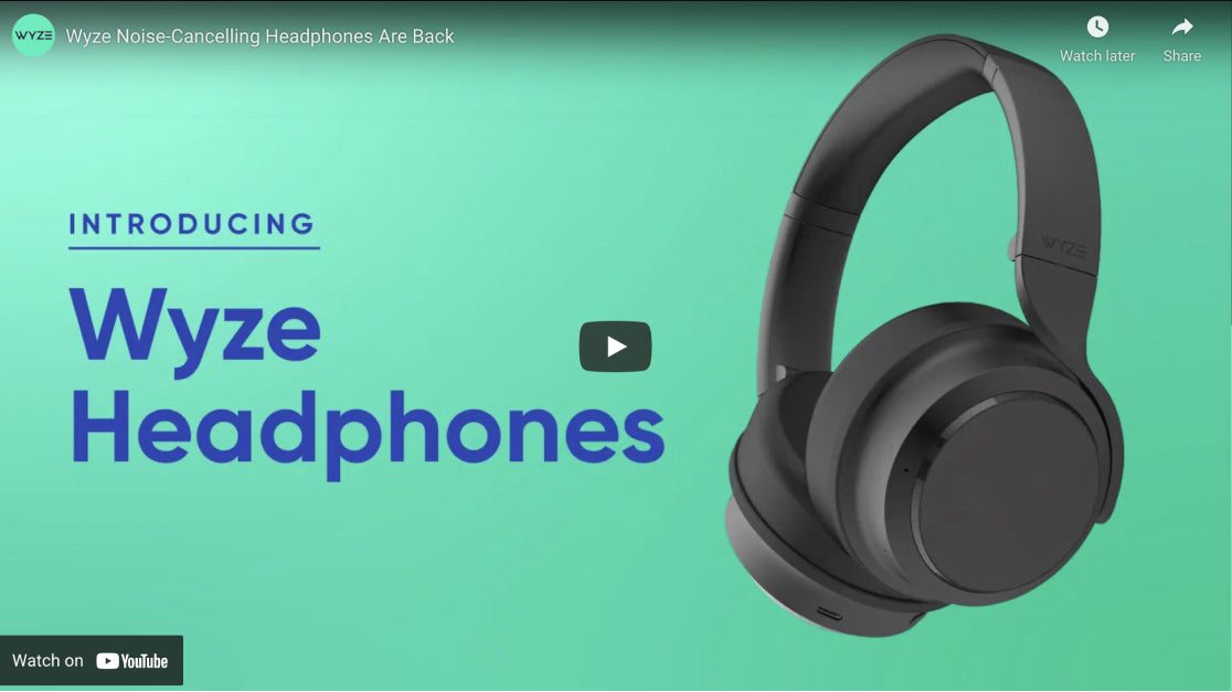 Load video: See how real people react to Wyze Headphones.