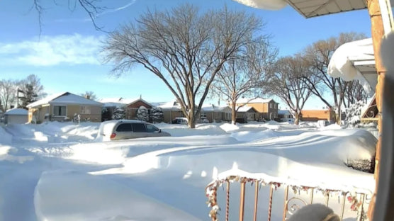 doorbell image snow day