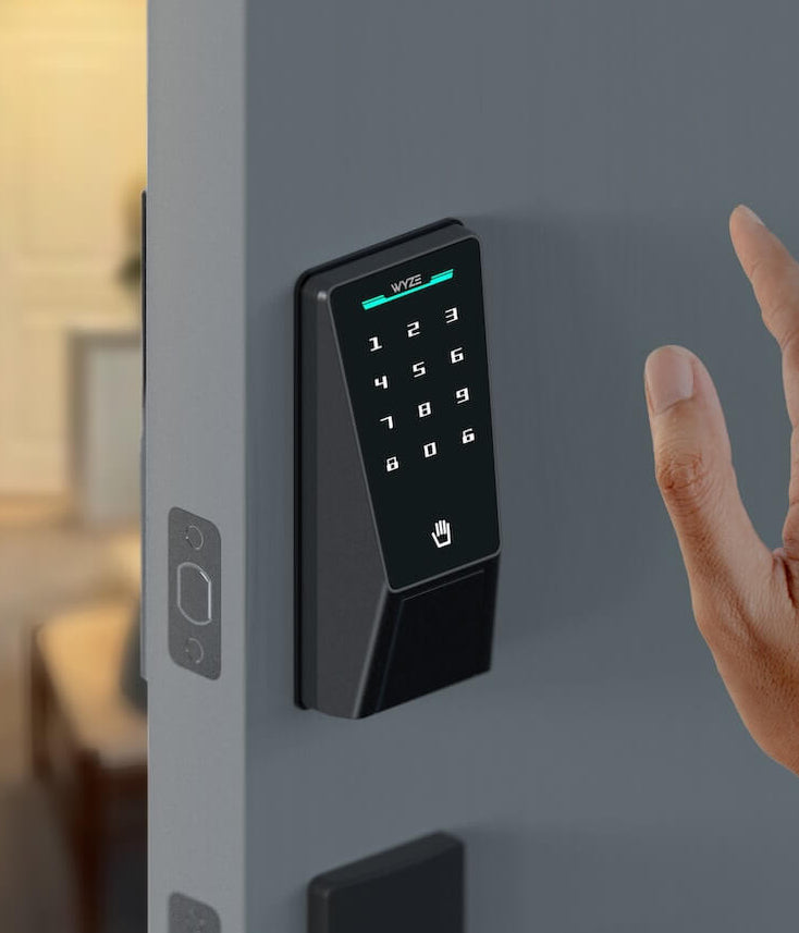 Wyze Palm Lock door opening