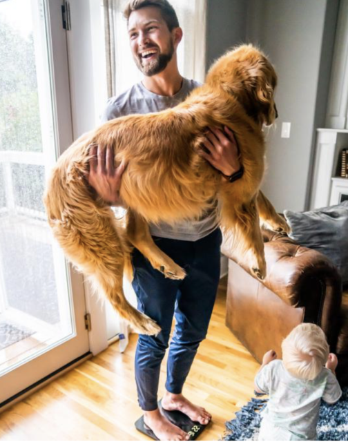 Wyze Scale X in a family bathroom, highlighting its versatility for all ages and pets.
