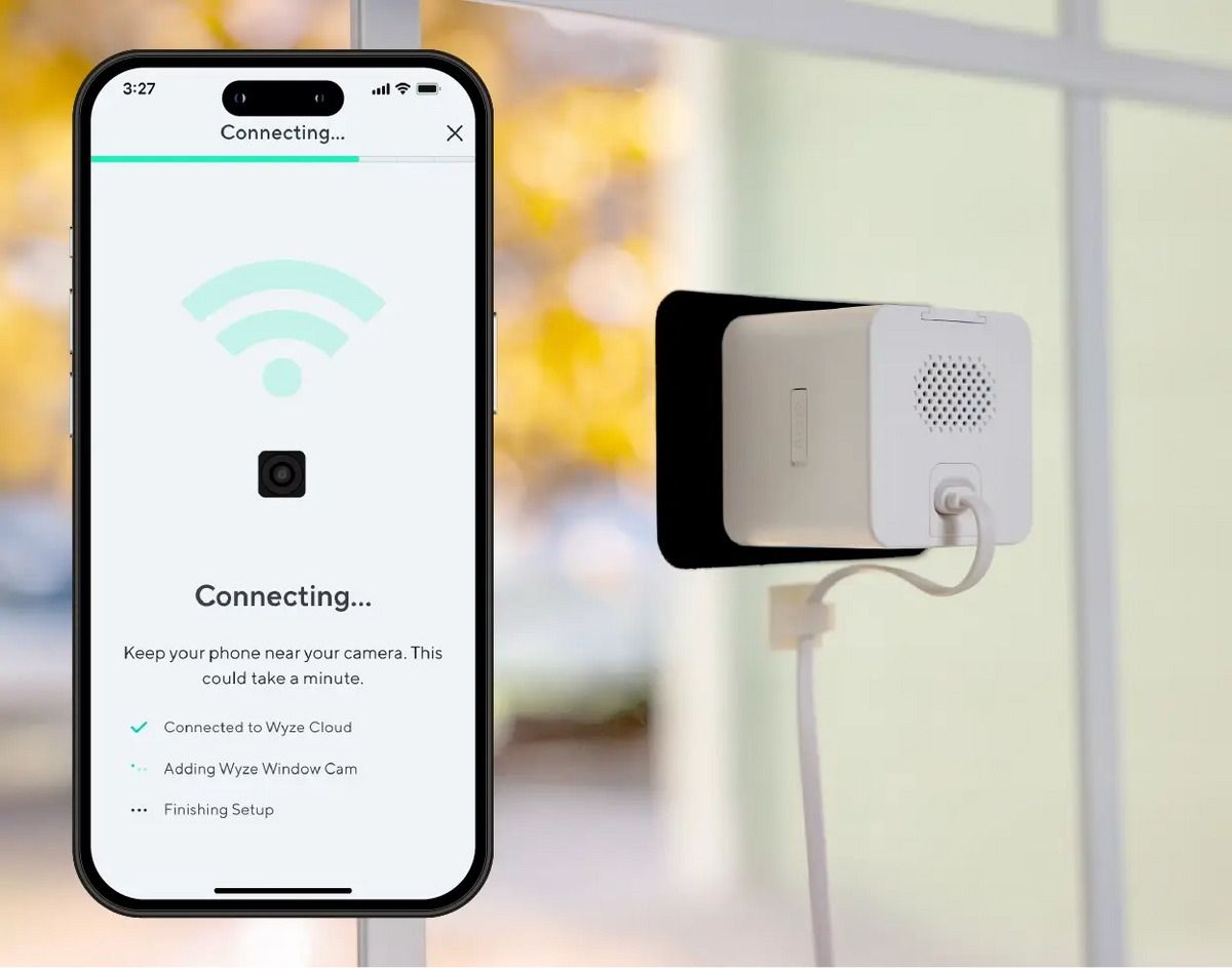 Wyze Window Cam fast Bluetooth pairing with WiFi 6