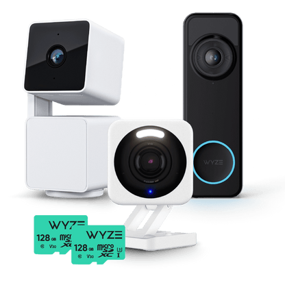 Apartment Plus Kit SVB-CPAN3-C4WH-BVD-MSD128C10 - Wyze Labs, Inc.