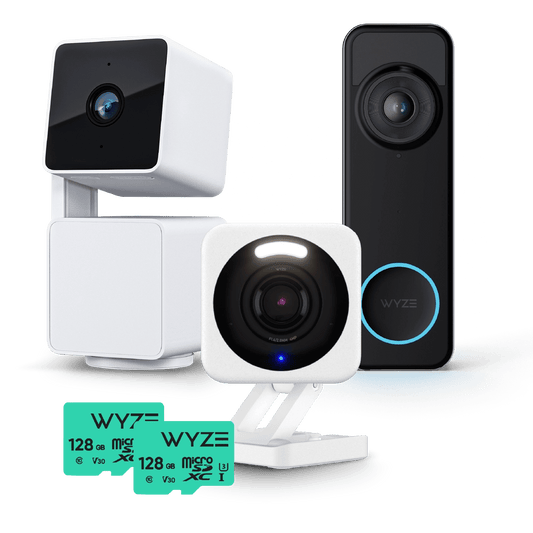 Apartment Plus Kit SVB-CPAN3-C4WH-BVD-MSD128C10 - Wyze Labs, Inc.