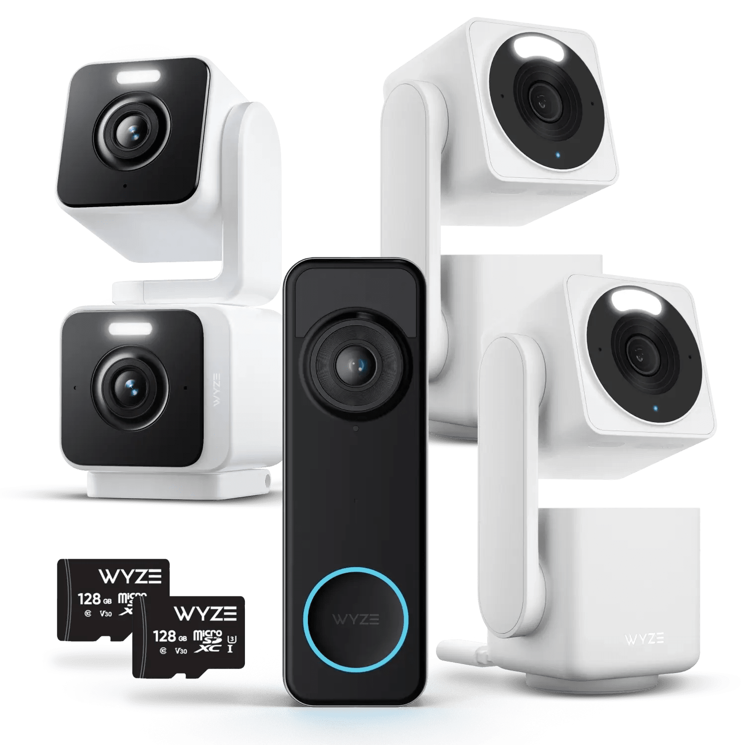 Apartment Pro Kit SVB-CPAN4WH-DUOWH-BVD-MSD128C10 - Wyze Labs, Inc.