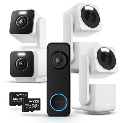 Apartment Pro Kit SVB-CPAN4WH-DUOWH-BVD-MSD128C10 - Wyze Labs, Inc.