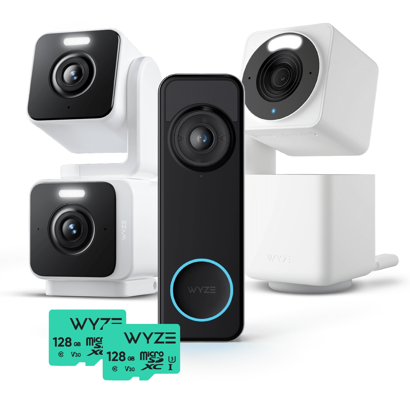 Apartment Pro Kit SVB-CPAN4WH-DUOWH-BVD-MSD128C10 - Wyze Labs, Inc.