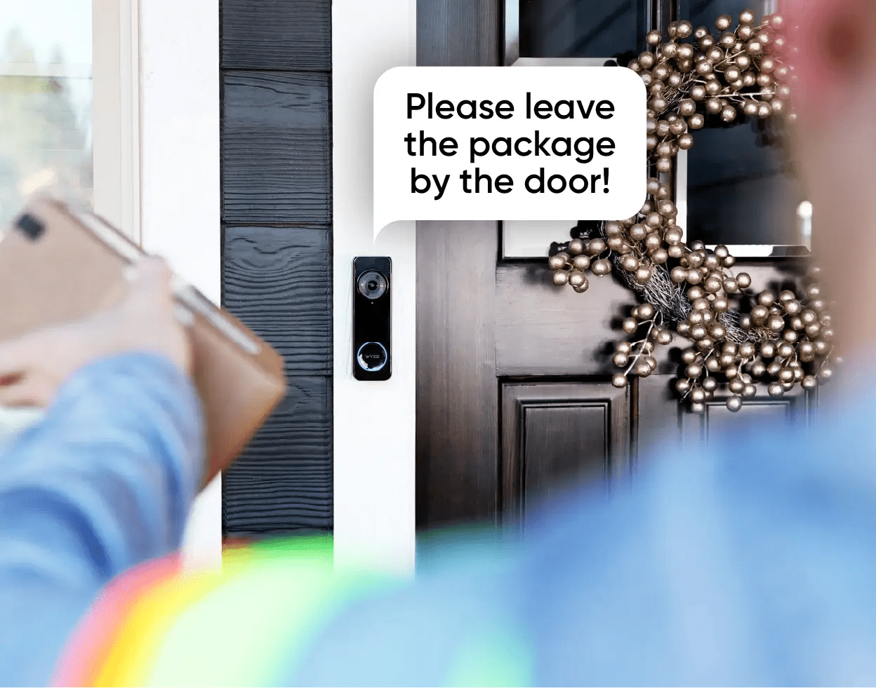 Battery Video Doorbell + Palm Lock  - Wyze Labs, Inc.