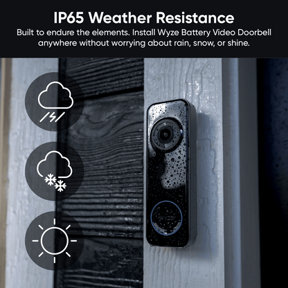 Battery Video Doorbell + Palm Lock  - Wyze Labs, Inc.