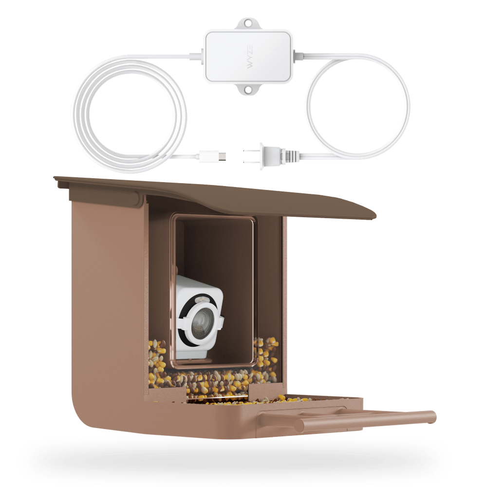 Bird Feeder Plug - in Cam v4 Bundle SVB - BFBN - C4WH - OPAV3 - Wyze Labs, Inc.