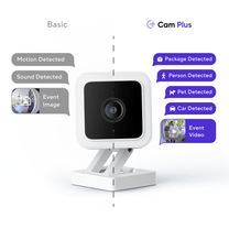 Cam Plus - 30-Day Free Trial - Power up your Wyze Cam with AI and cloud video recordings.