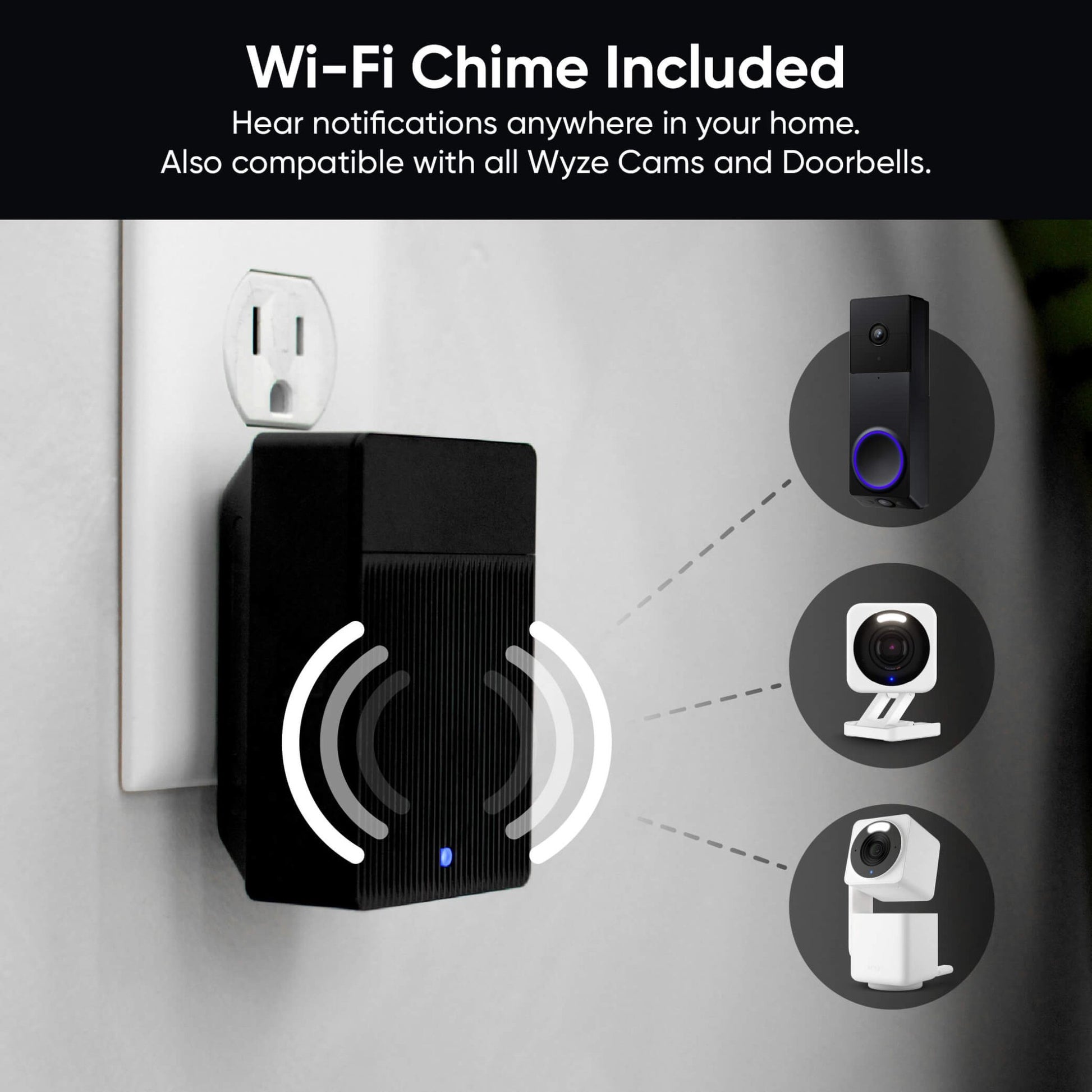 Duo Cam Doorbell + Extra Battery SVB - DB - DUO - BL - WBAT2 - Wyze Labs, Inc.