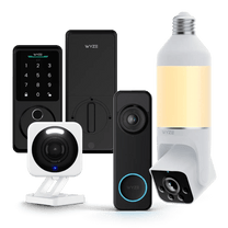 Le Kit de sécurité Entry Point Plus comprend une serrure intelligente, une caméra.