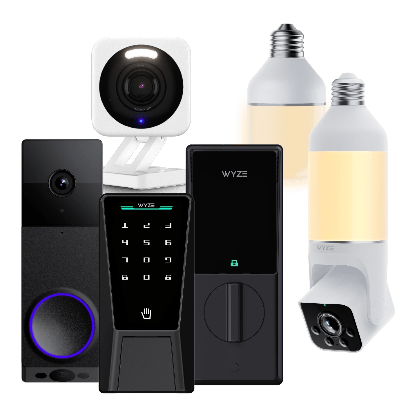 Entry Point Security Kit Pro SVB-WPLCK1-WVDBDUOBL-CBC-CBCAB-C4WH - Wyze Labs, Inc.