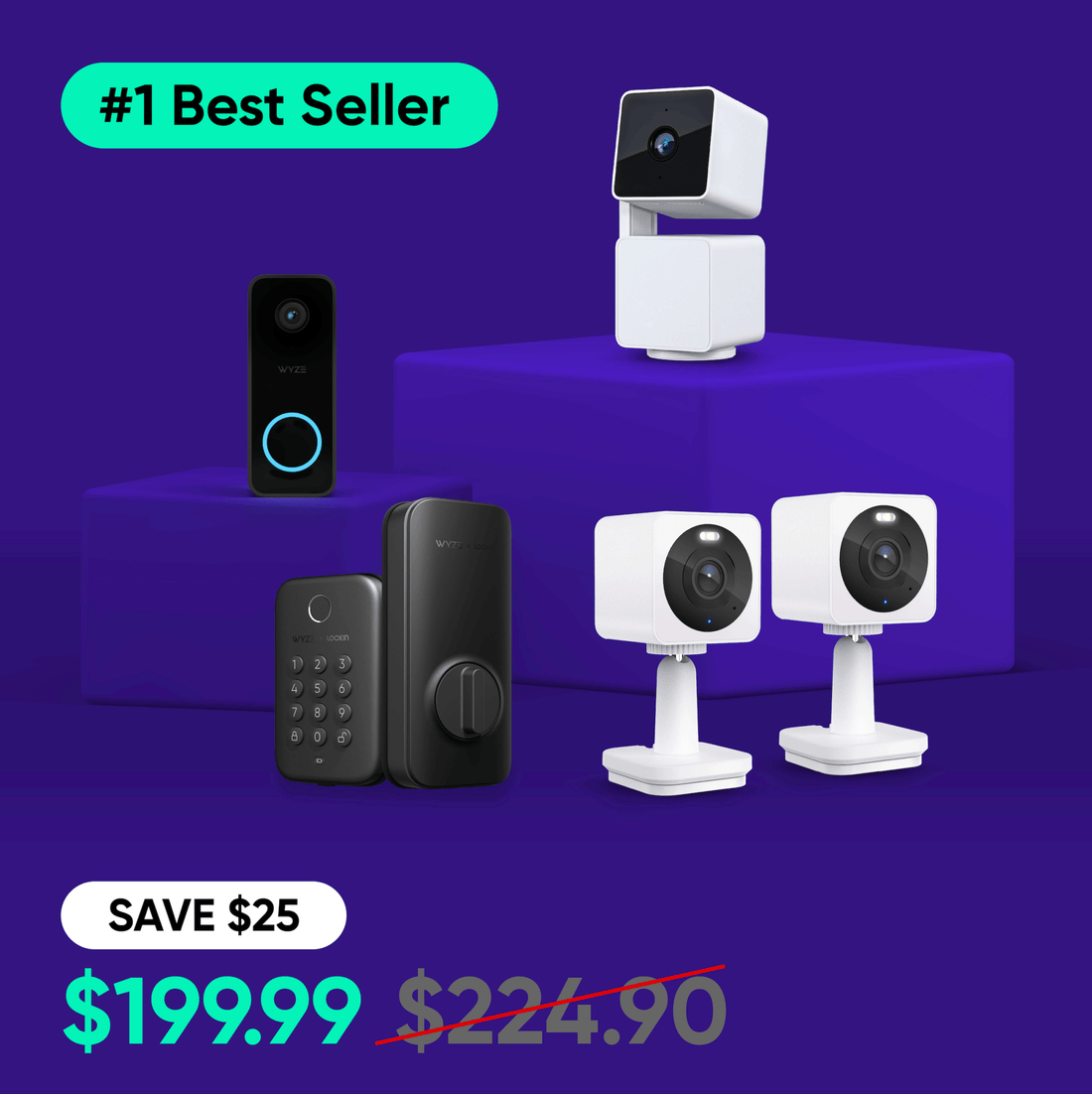 Essential Wyze Home Security Bundle | Wyze