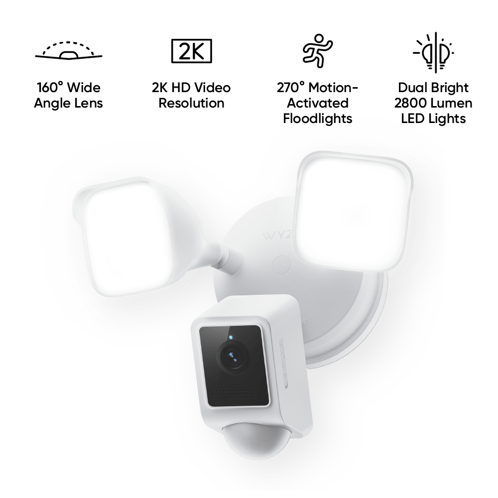 Floodlight Security Bundle PVB - FLP - FL2 - Wyze Labs, Inc.