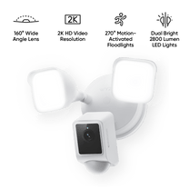 Wyze Floodlight Security Bundle - Deux puissants Floodlights Wyze dominent l'obscurité et les mauvais gars.
