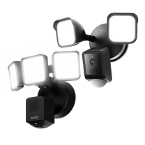 Wyze Floodlight Security Bundle - Two powerful Wyze Floodlights dominate the dark and spot bad guys.