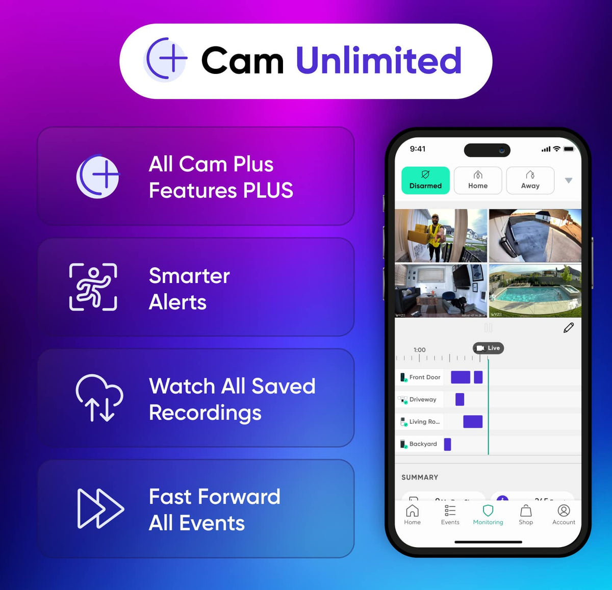 Floodlight v2 + Cam Unlimited Bundle  - Wyze Labs, Inc.
