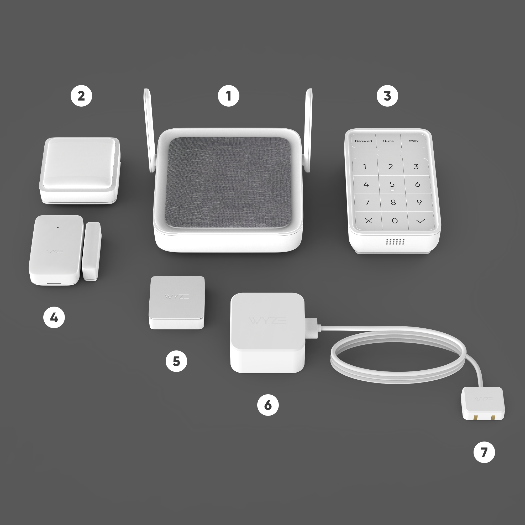 A diagram showing the different parts of a computer, including a router, modem, and phone.