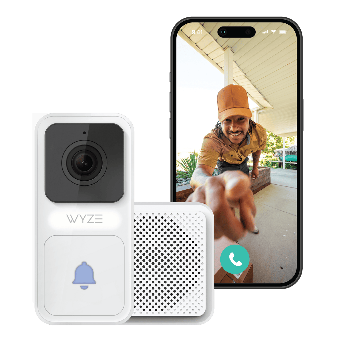 Wyze Video Doorbell | 1080p Wired Smart Doorbell Camera for Security