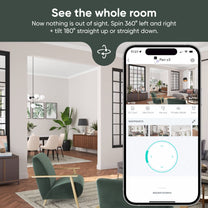 Wyze Cam Pan v3 est une caméra de sécurité intérieure / extérieure avec 360 pan et 180 capacités d'inclinaison.