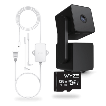 Pan v3 Outdoor Bundle SVB - CPANV3_BK - OPAV3 - MSD128C10 - Wyze Labs, Inc.